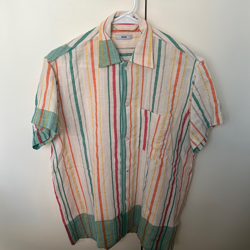 BODE VINTAGE STRIPED SHIRT XS/S